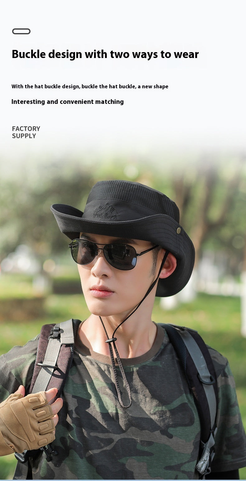 Mountaineering Folding Sun Hat