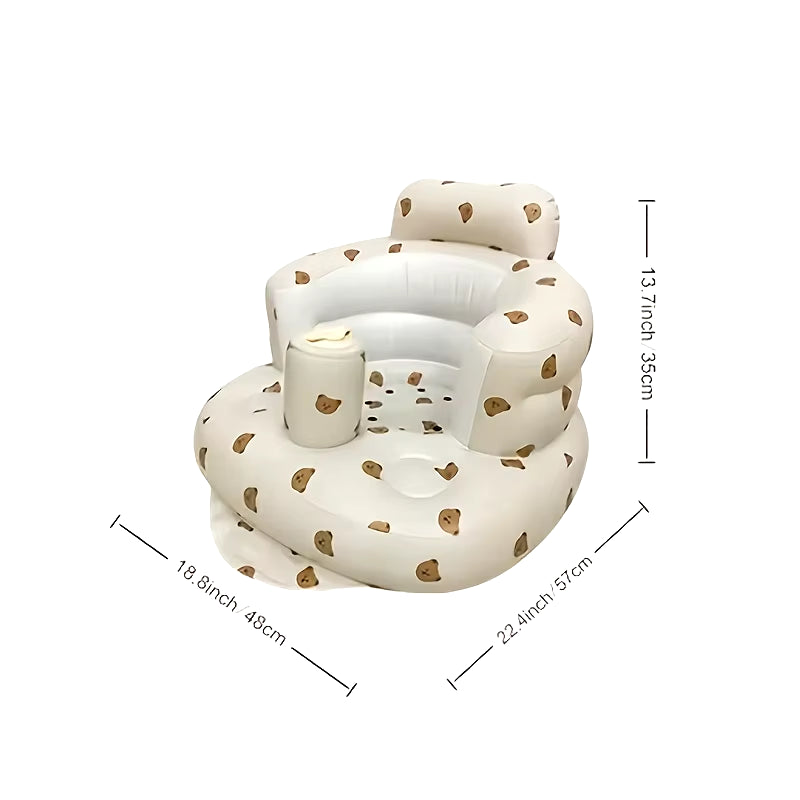 Baby Sitting Bath Stool, Anti-Fall Portable Chair, 