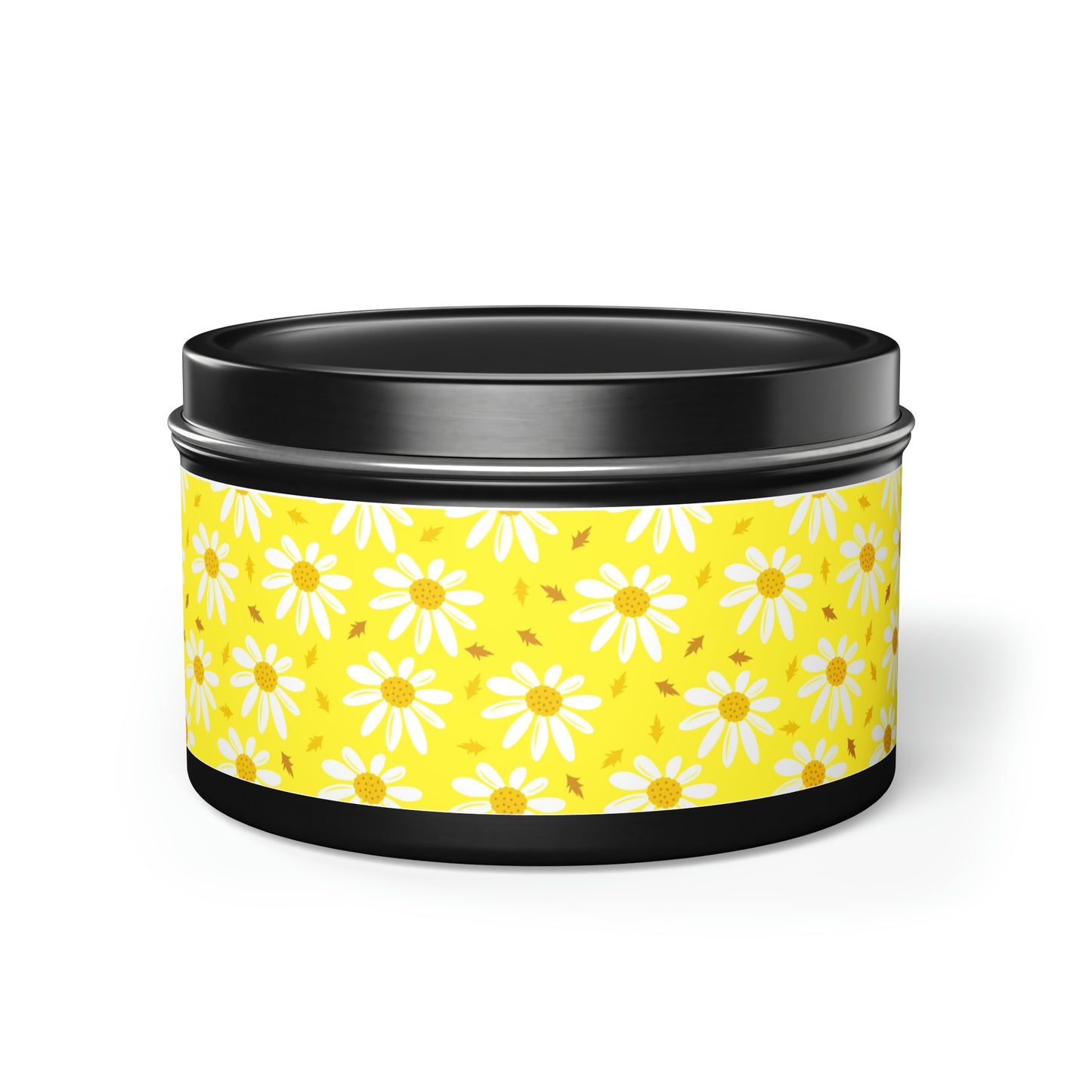 Daisies Yellow - Scented Tin Candles