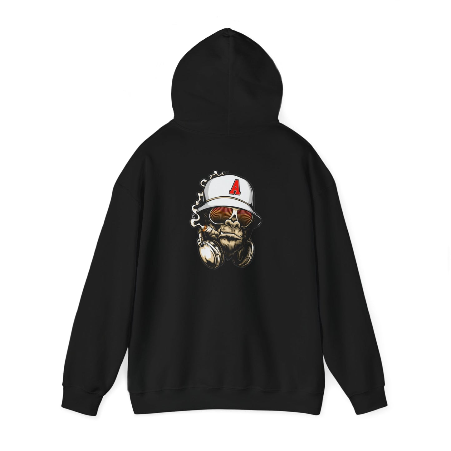 Gorilla Smoking (A) - Heavy Blend™ Hooded Sweatshirt