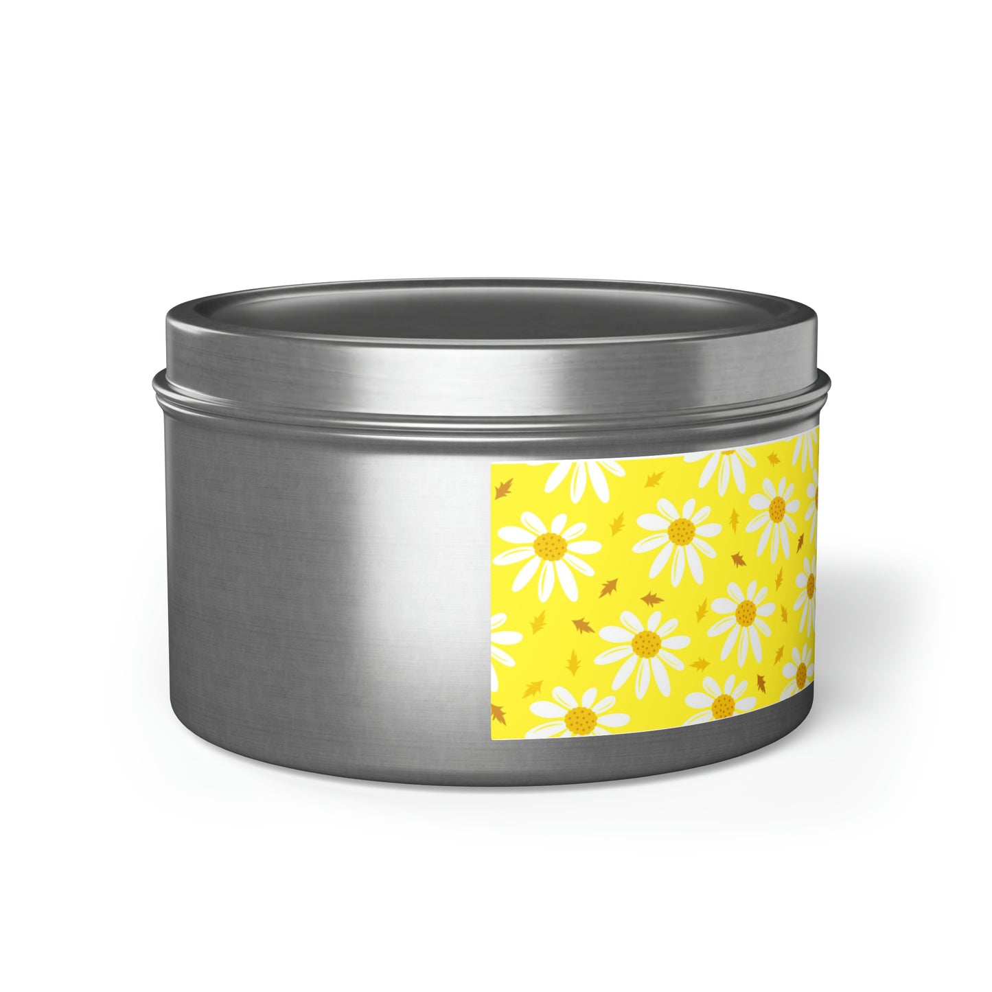 Daisies Yellow - Scented Tin Candles