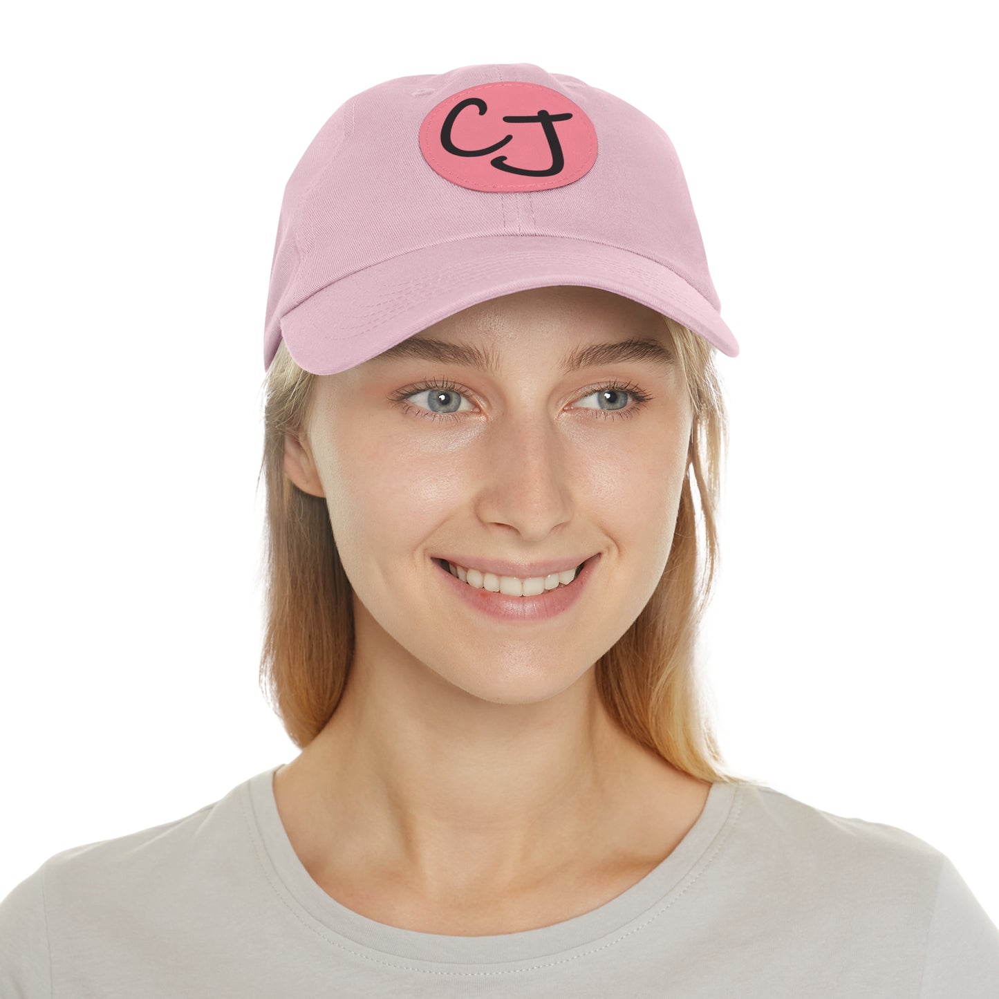 CJ - Hat with Round Leather Patch