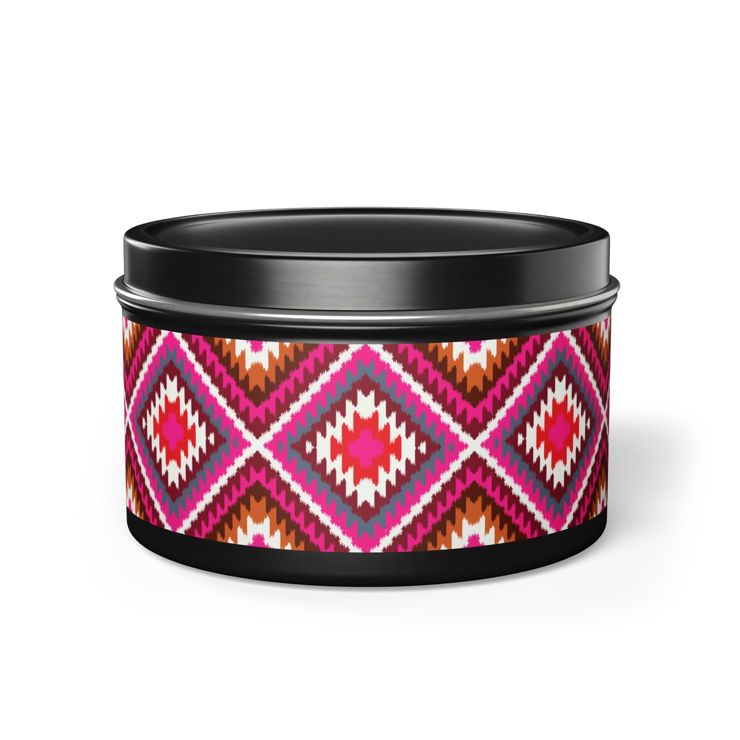 Navajo Pattern- Scented Tin Candles