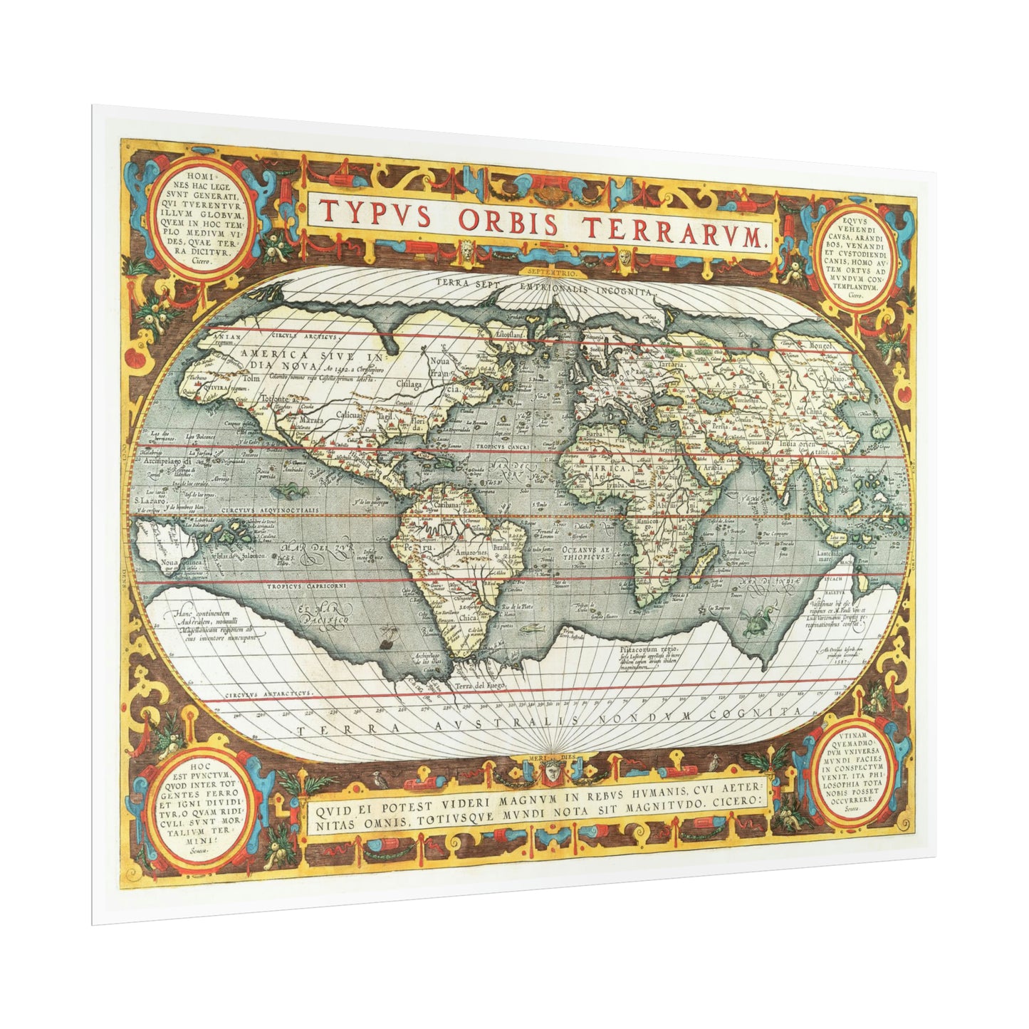 Vintage World Map 3 - Rolled Posters