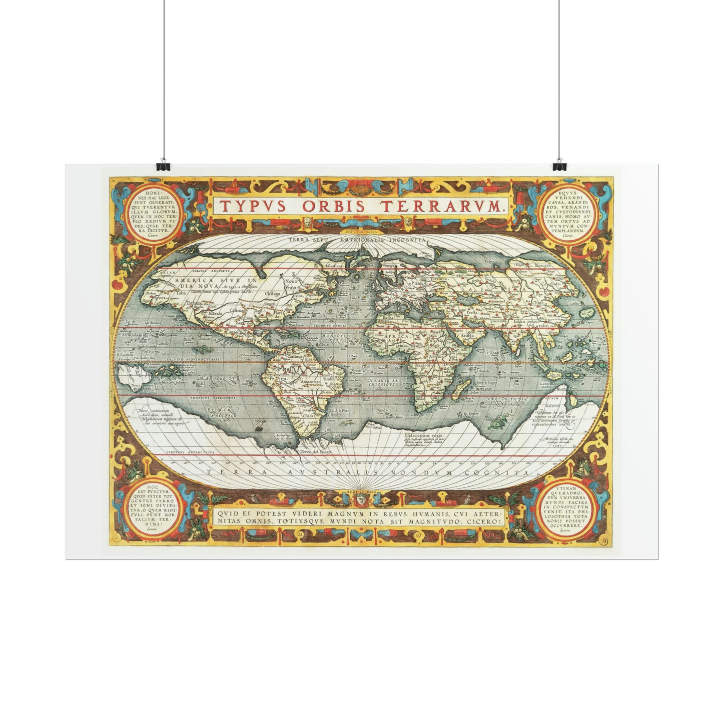 Vintage World Map 3 - Rolled Posters