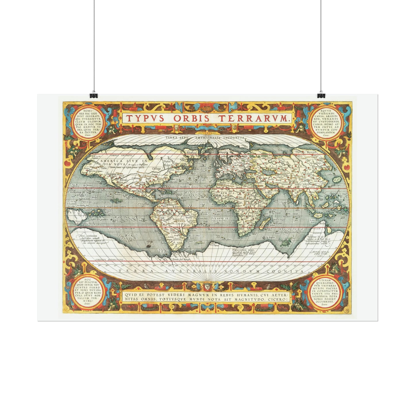 Vintage World Map 3 - Rolled Posters