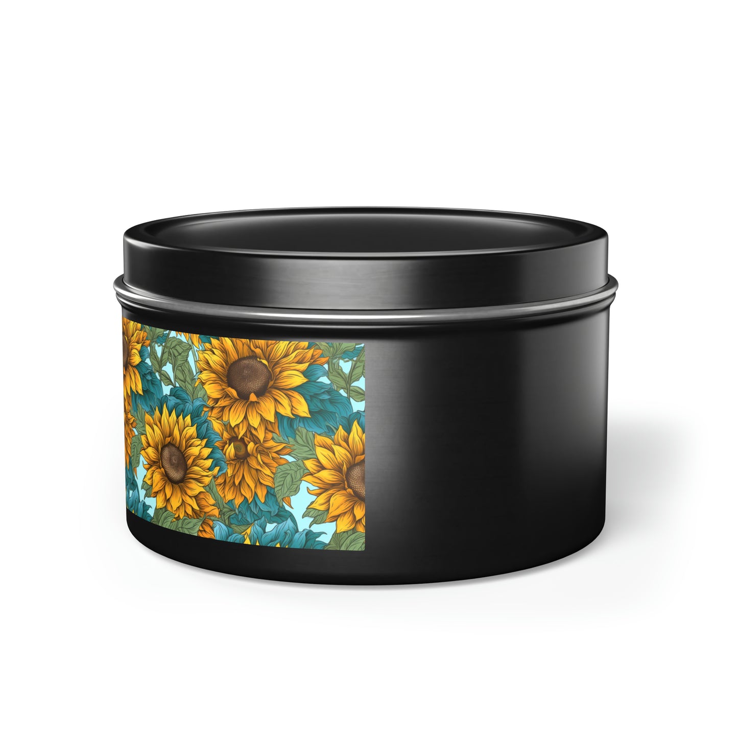 Sunflowers - Scented Tin Candles