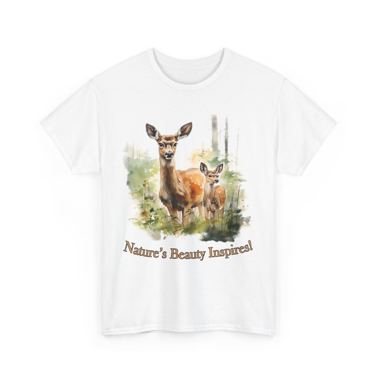 Nature's Beauty Inspires - Heavy Cotton Tee