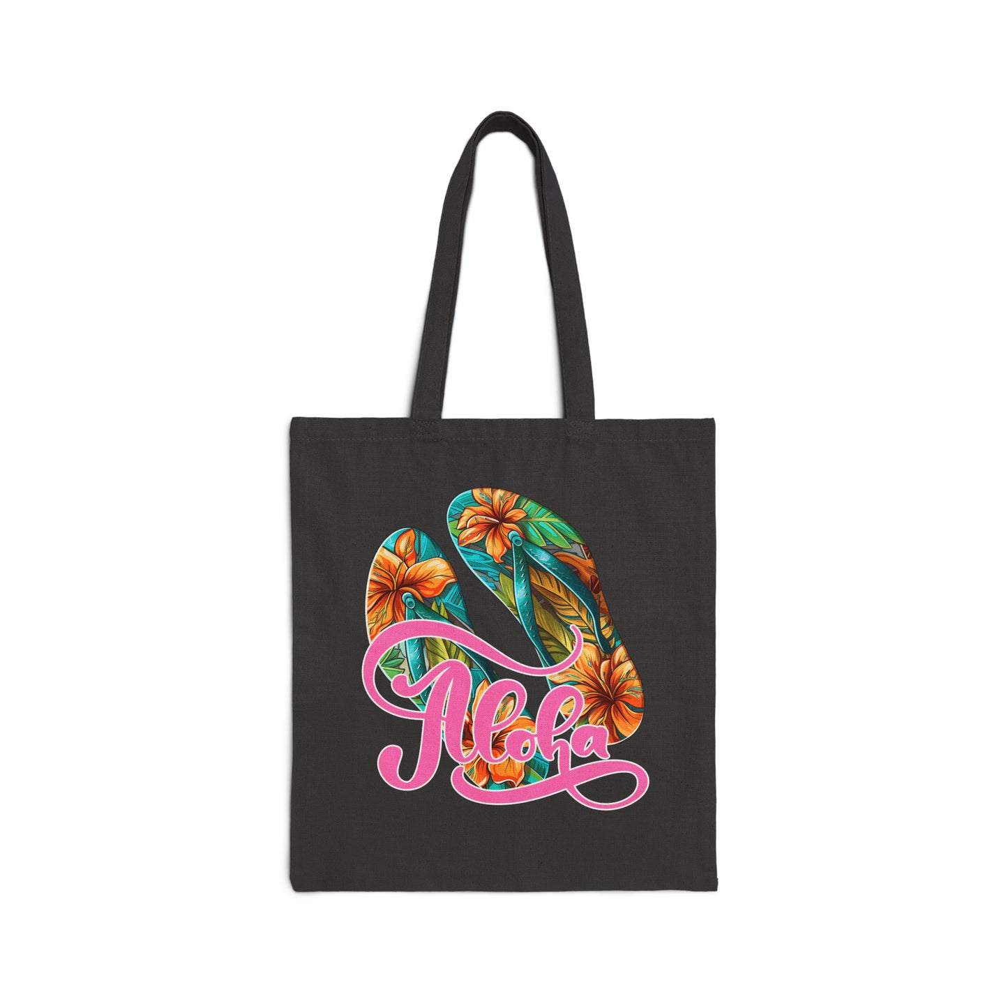 Aloha - Cotton Canvas Tote Bag