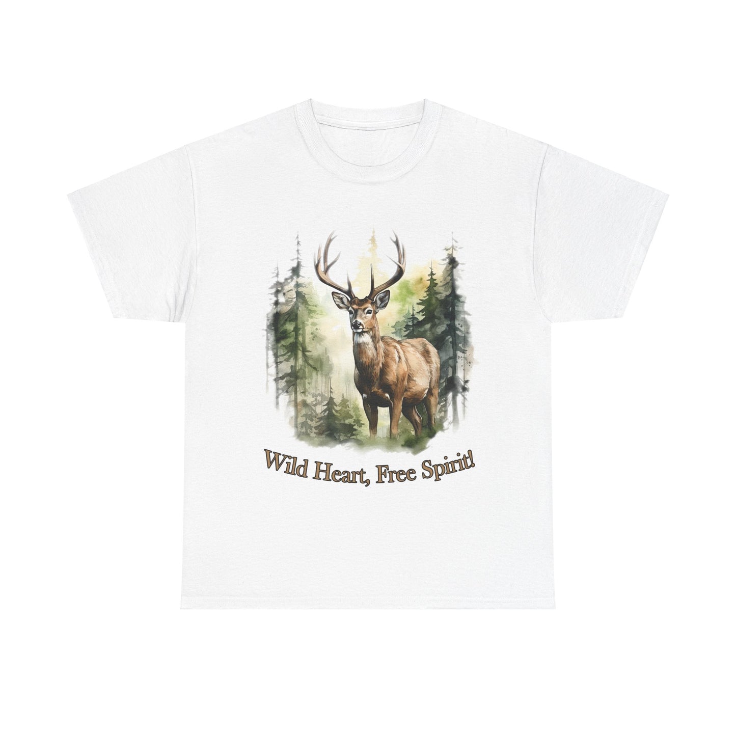 Wild Heart, Free Spirit - Heavy Cotton Tee