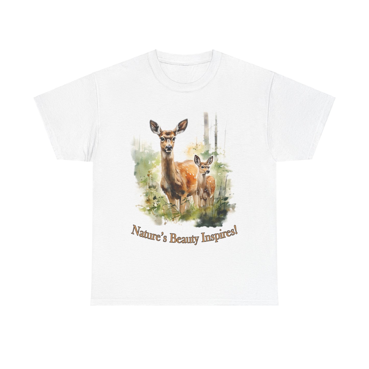 Nature's Beauty Inspires - Heavy Cotton Tee