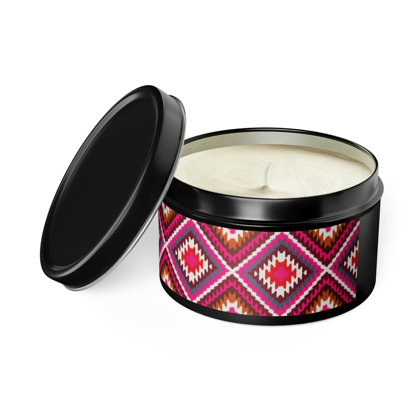 Navajo Pattern- Scented Tin Candles