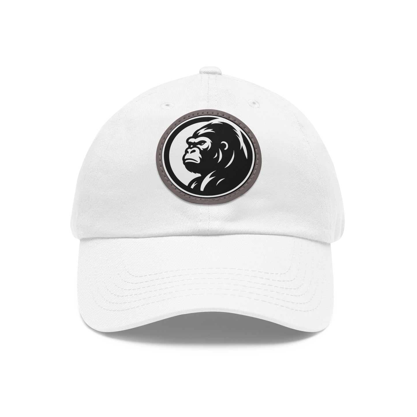 Gorilla Patch - Hat with Round Leather Patch