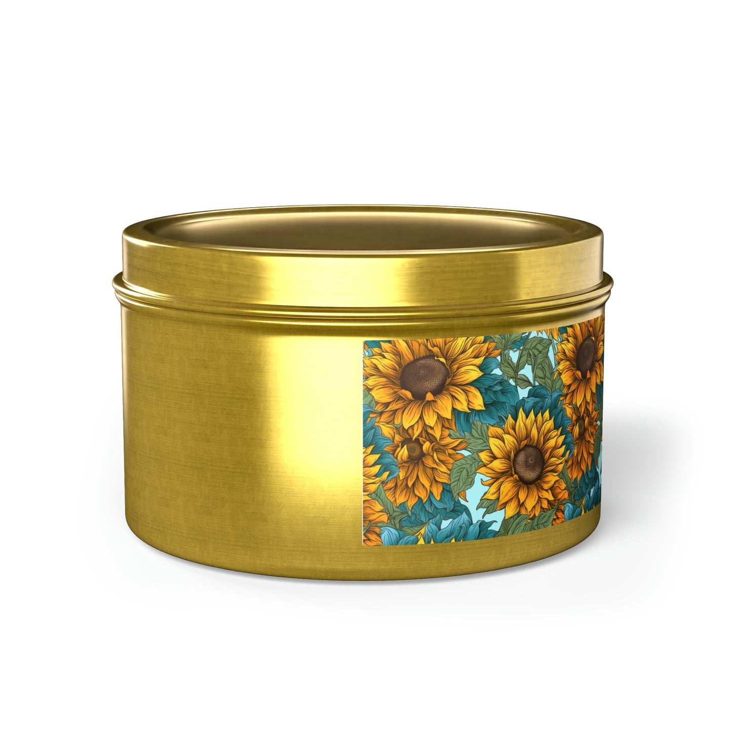 Sunflowers - Scented Tin Candles