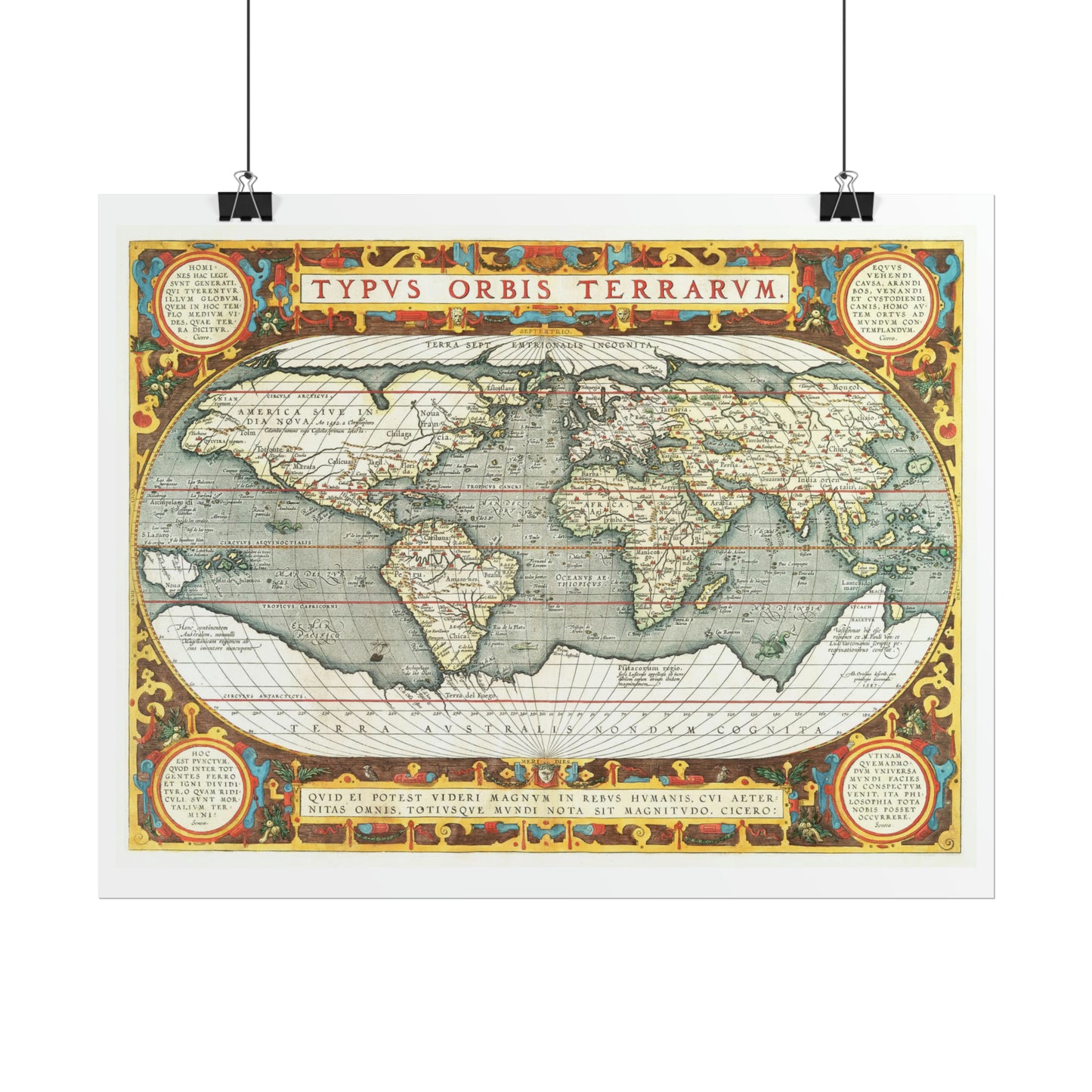 Vintage World Map 3 - Rolled Posters