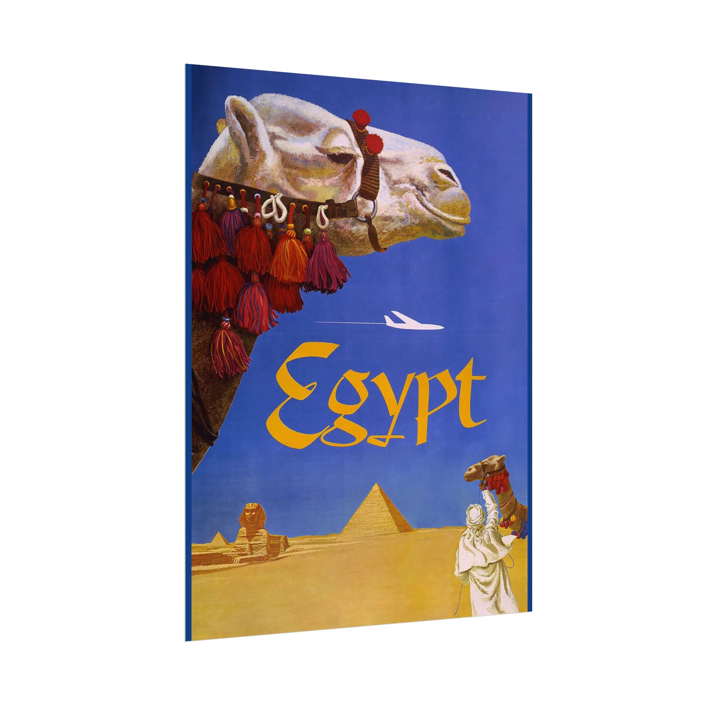 Vintage Travel Poster - Egypt - Rolled Poster