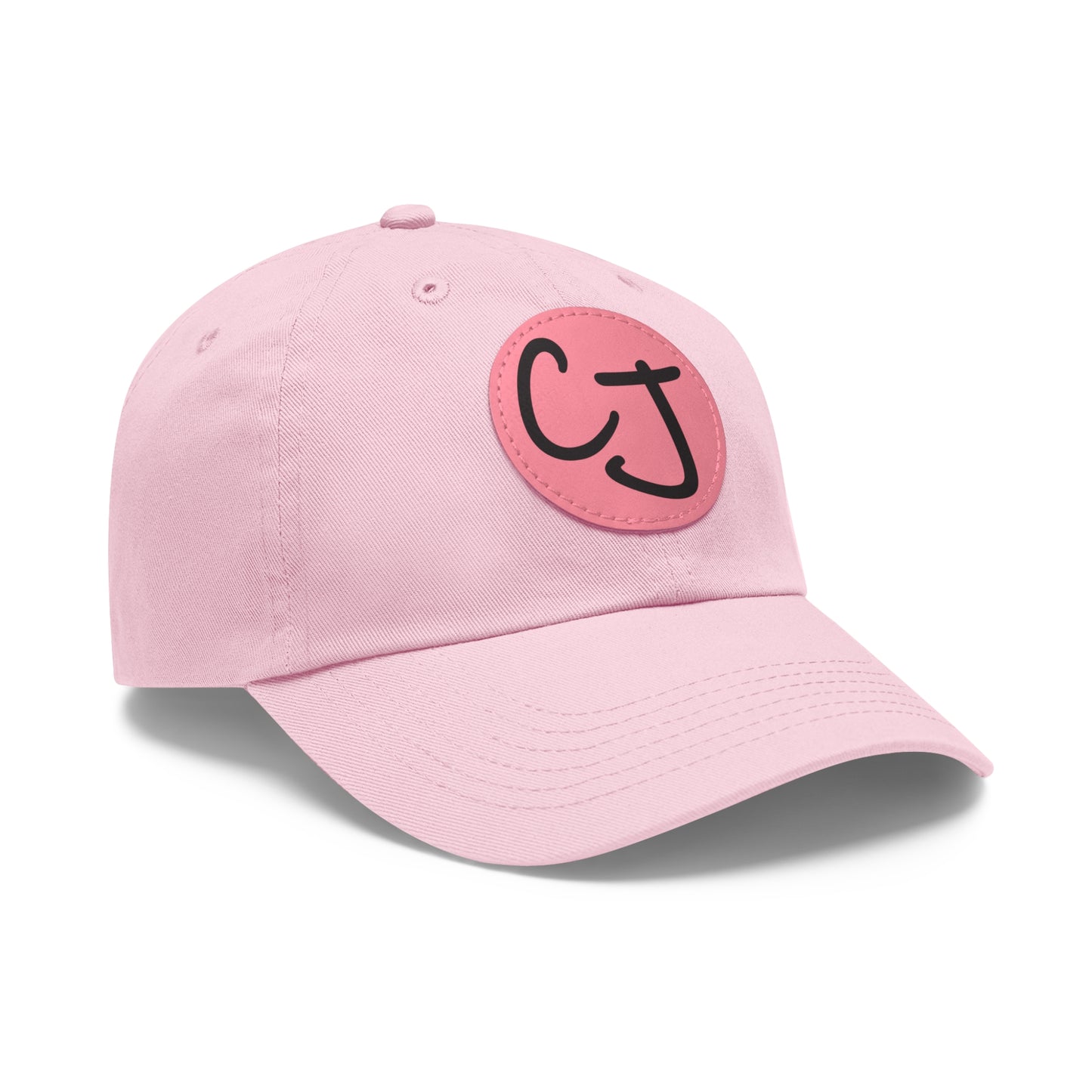 CJ - Hat with Round Leather Patch