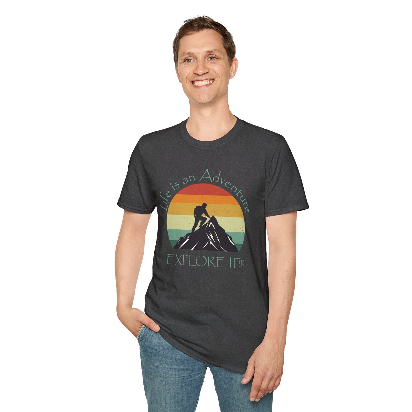 Life is an Adventure - Softstyle T-Shirt