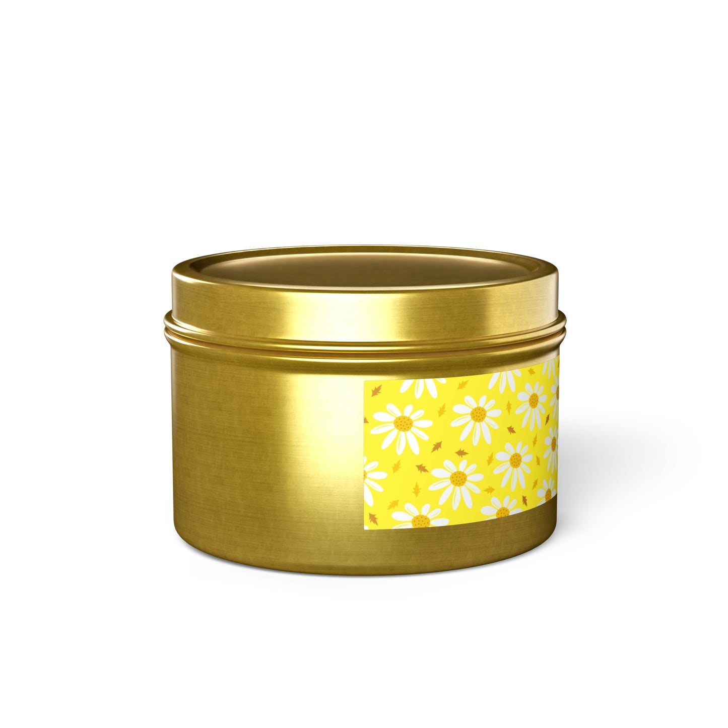 Daisies Yellow - Scented Tin Candles