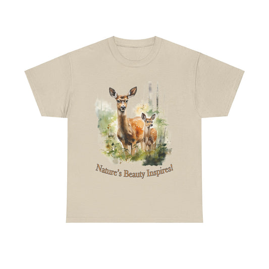 Nature's Beauty Inspires - Heavy Cotton Tee