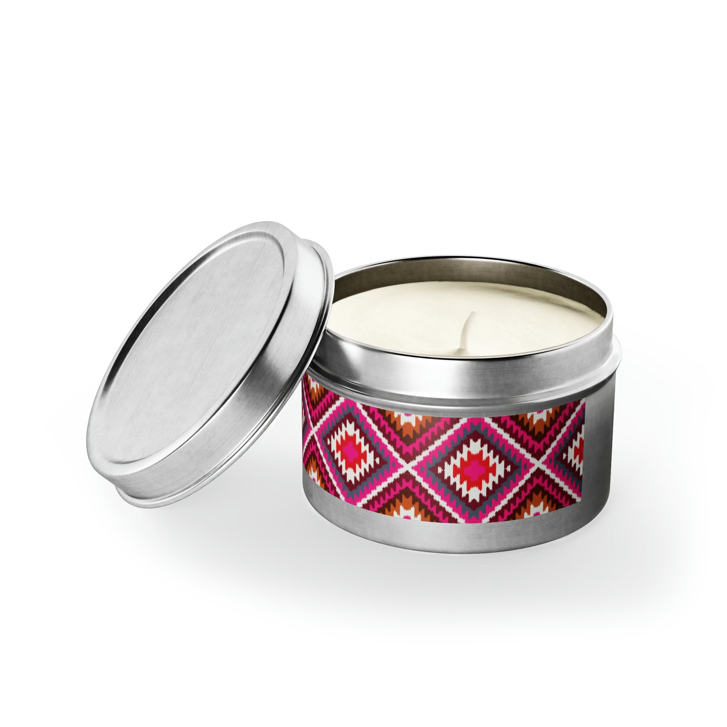 Navajo Pattern- Scented Tin Candles