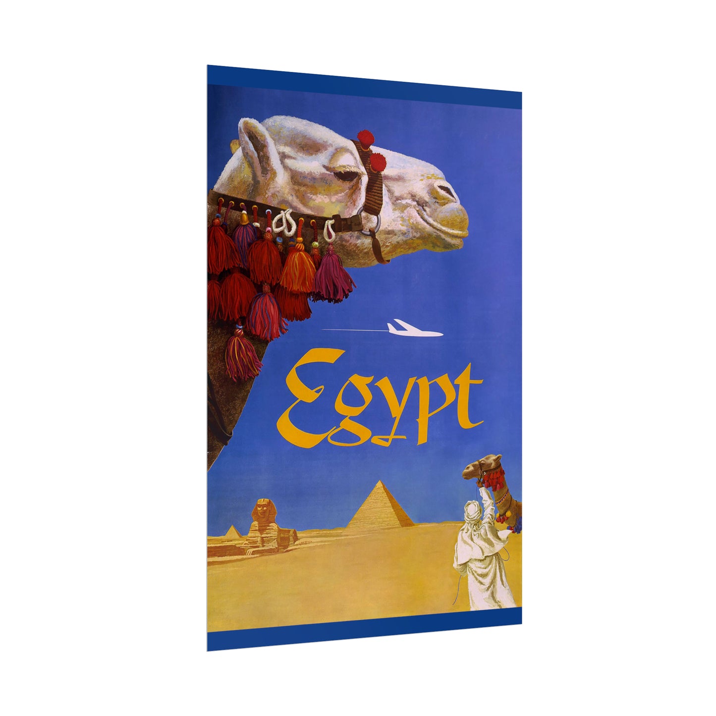 Vintage Travel Poster - Egypt - Rolled Poster