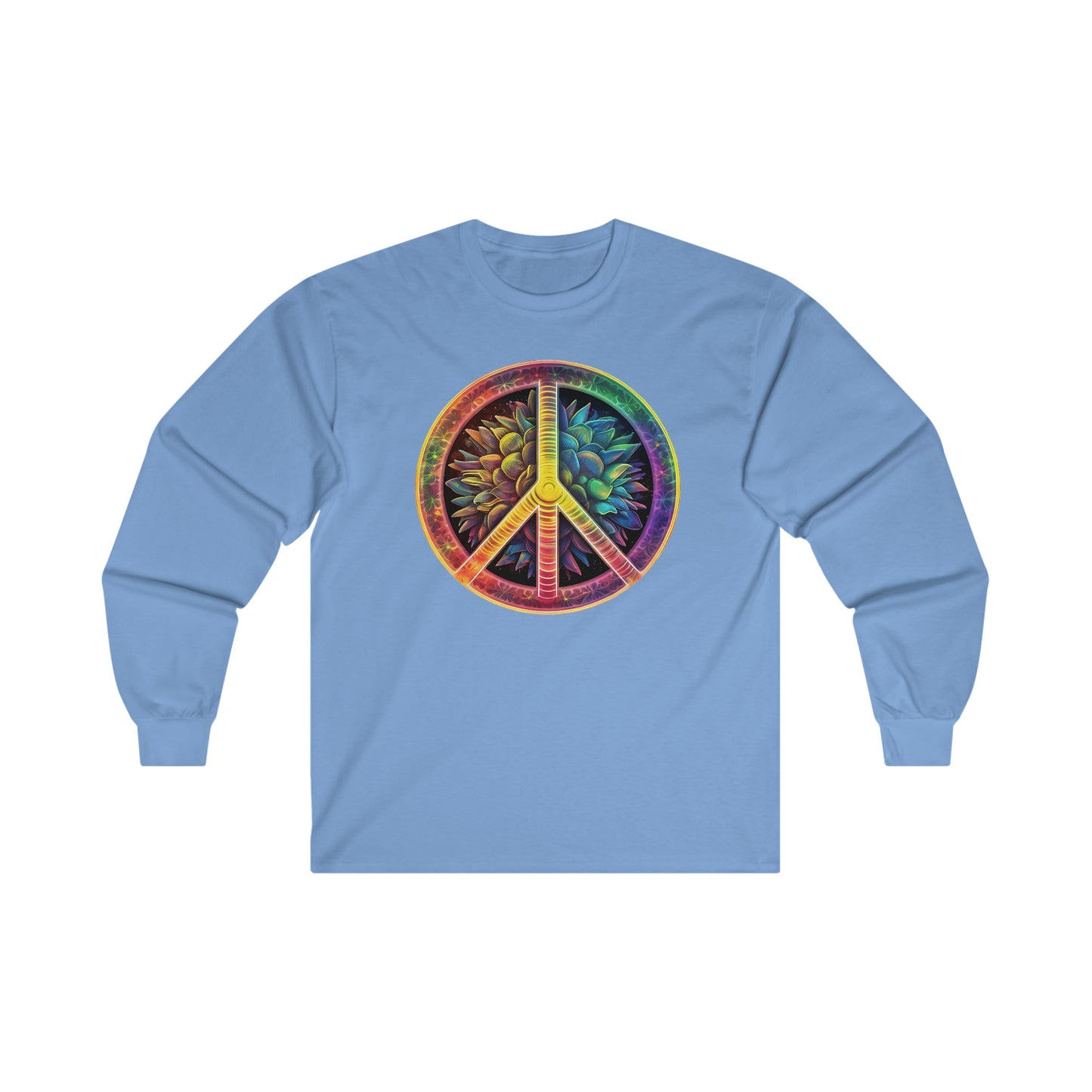 Vintage Peace Sign - Ultra Cotton Long Sleeve Tee