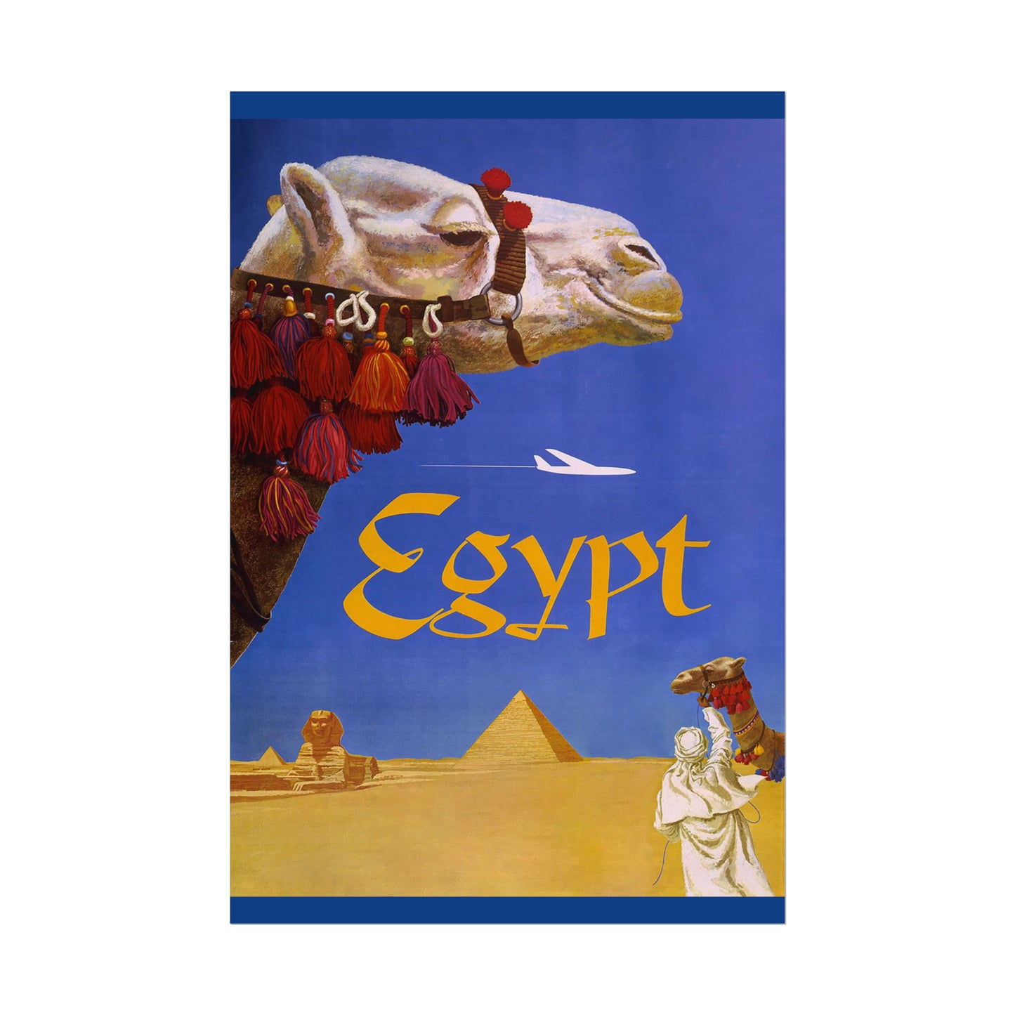 Vintage Travel Poster - Egypt - Rolled Poster