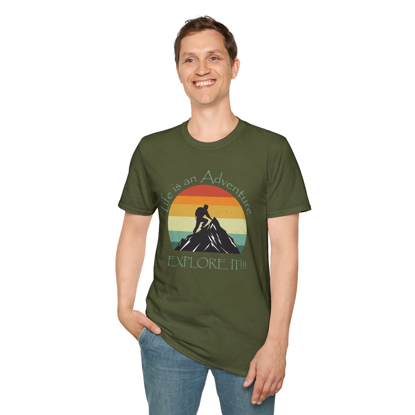 Life is an Adventure - Softstyle T-Shirt