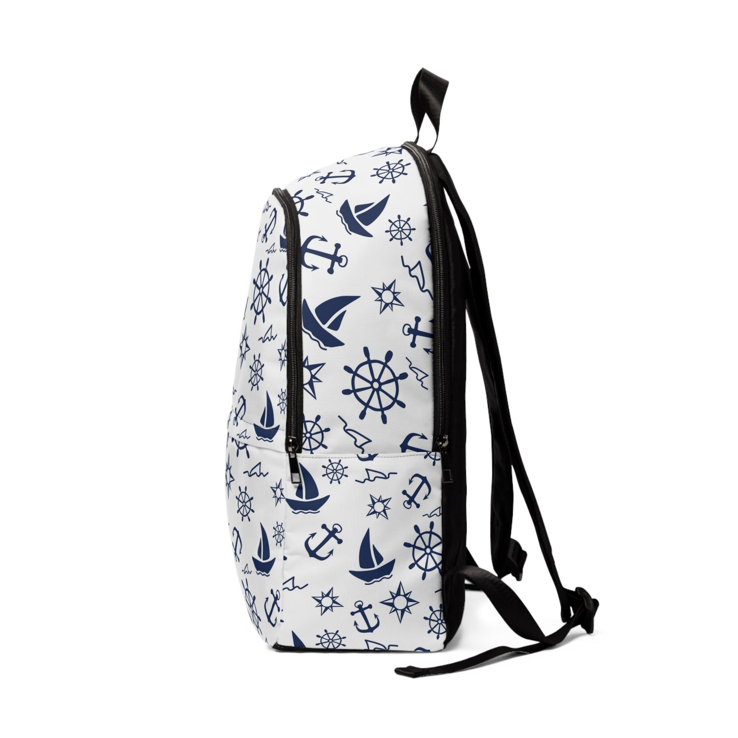 Nautical Pattern - Fabric Backpack