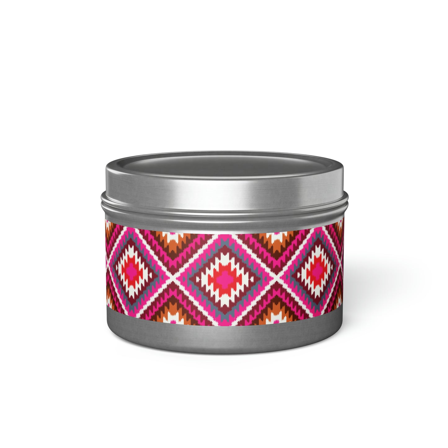 Navajo Pattern- Scented Tin Candles