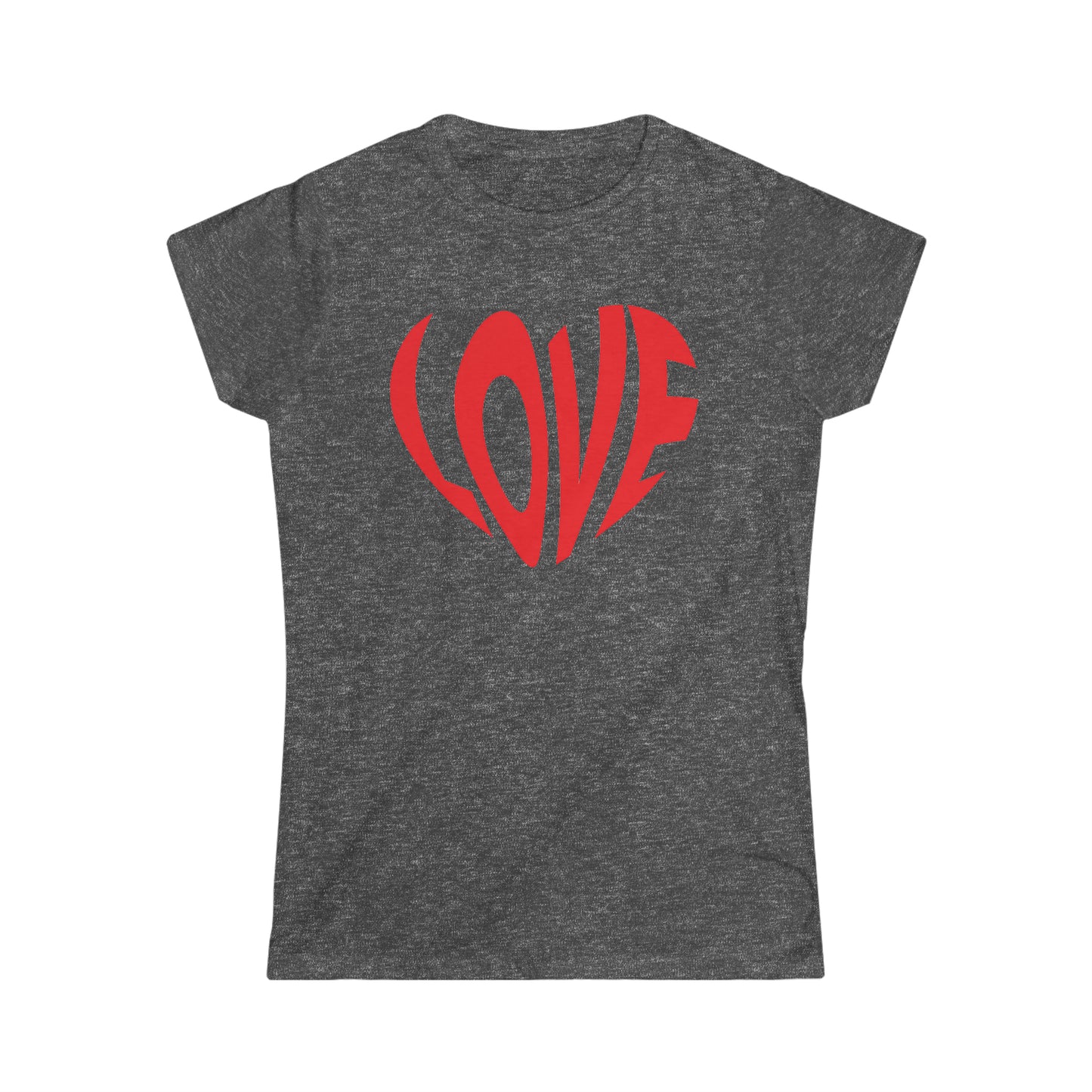 Love Heart - Junior Fit Softstyle Tee