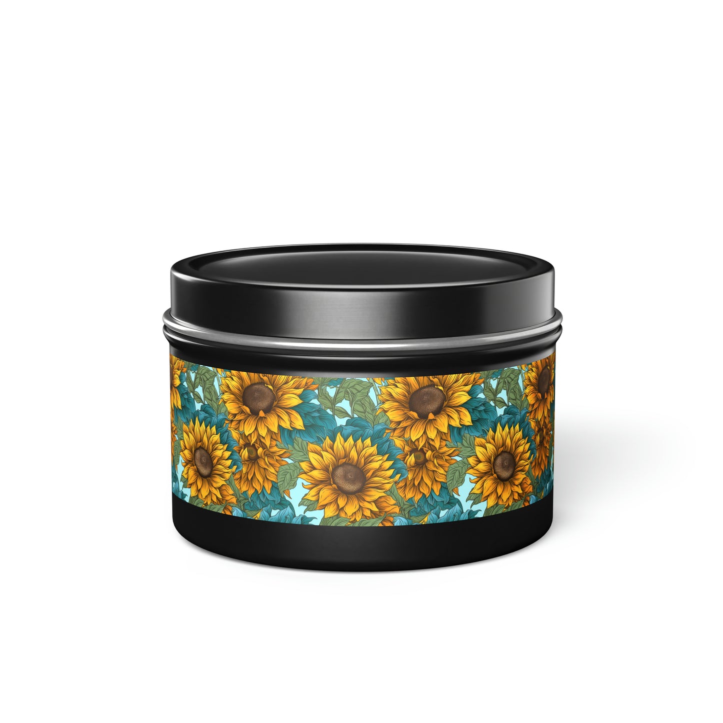 Sunflowers - Scented Tin Candles