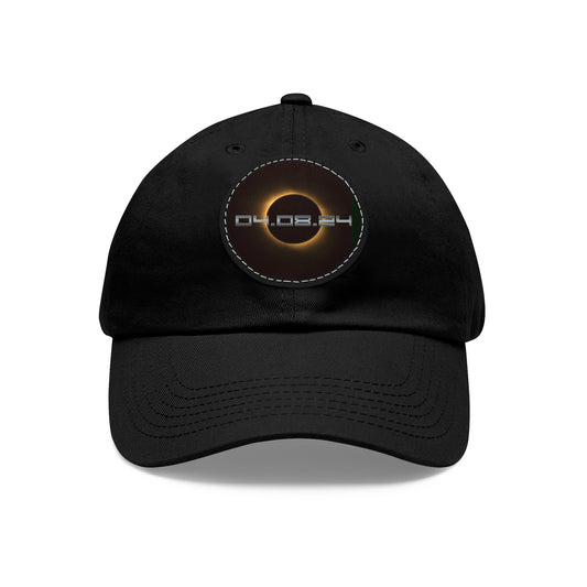 Eclipse - Hat with Round Leather Patch