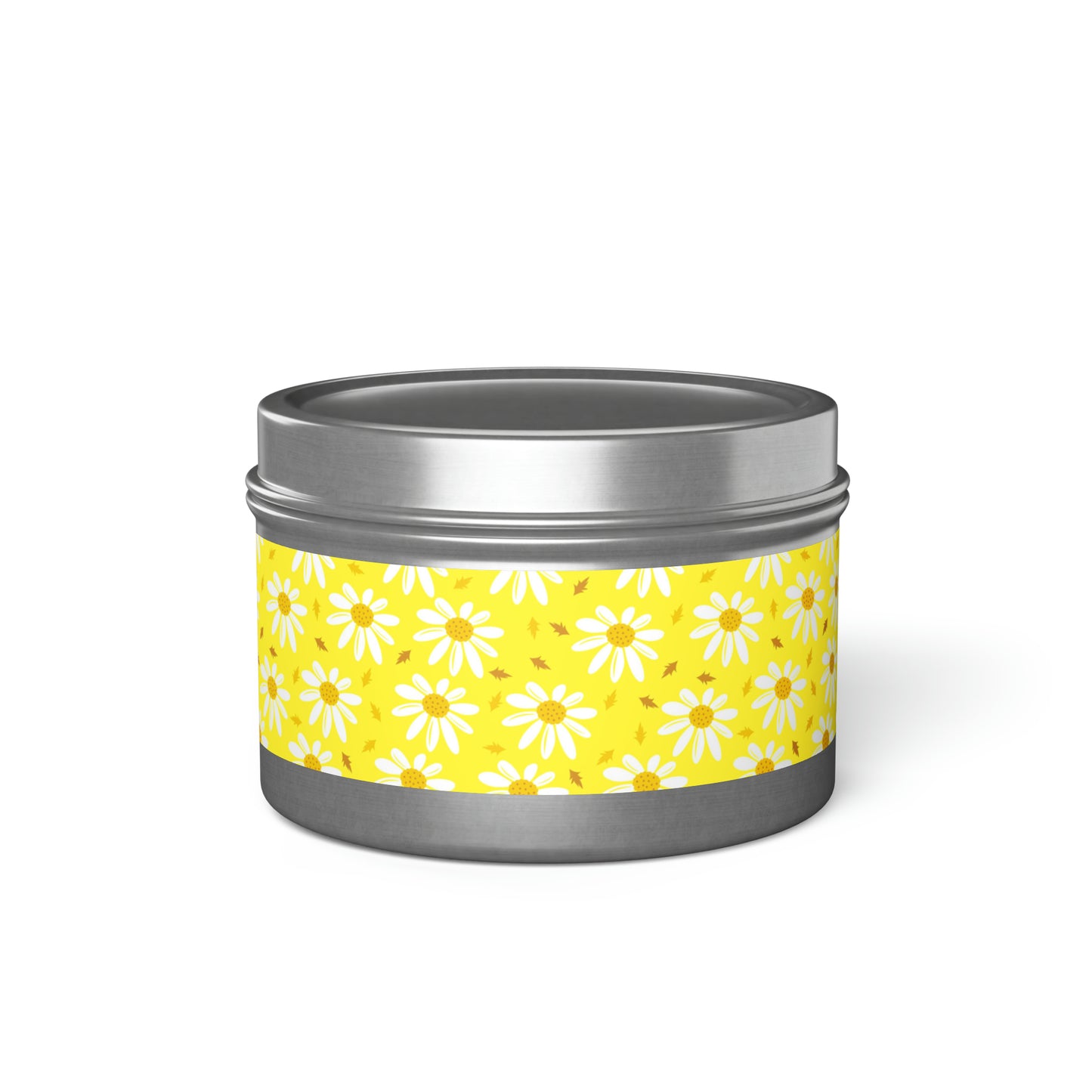 Daisies Yellow - Scented Tin Candles