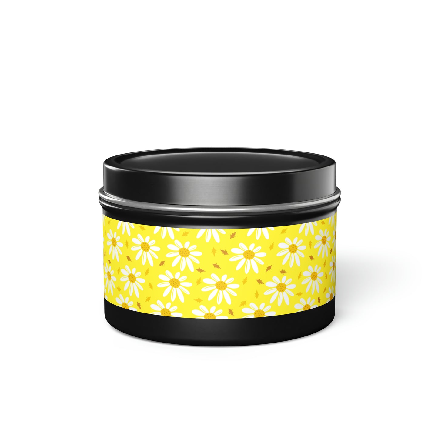 Daisies Yellow - Scented Tin Candles