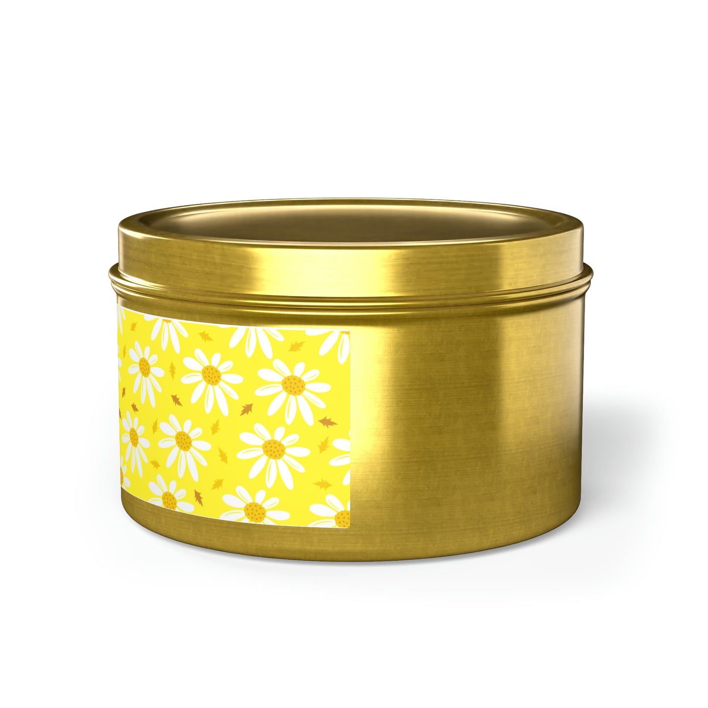 Daisies Yellow - Scented Tin Candles