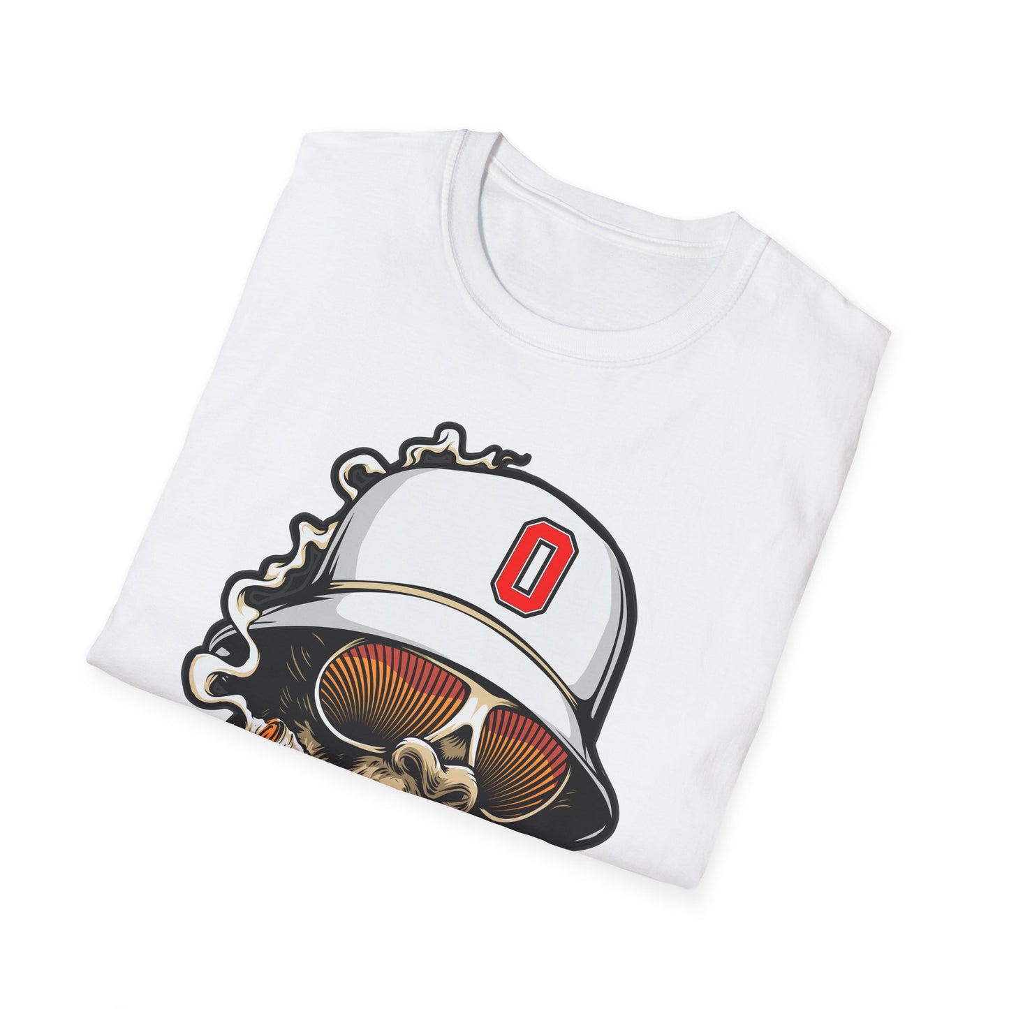 Gorilla Smoking (O) - Softstyle T-Shirt