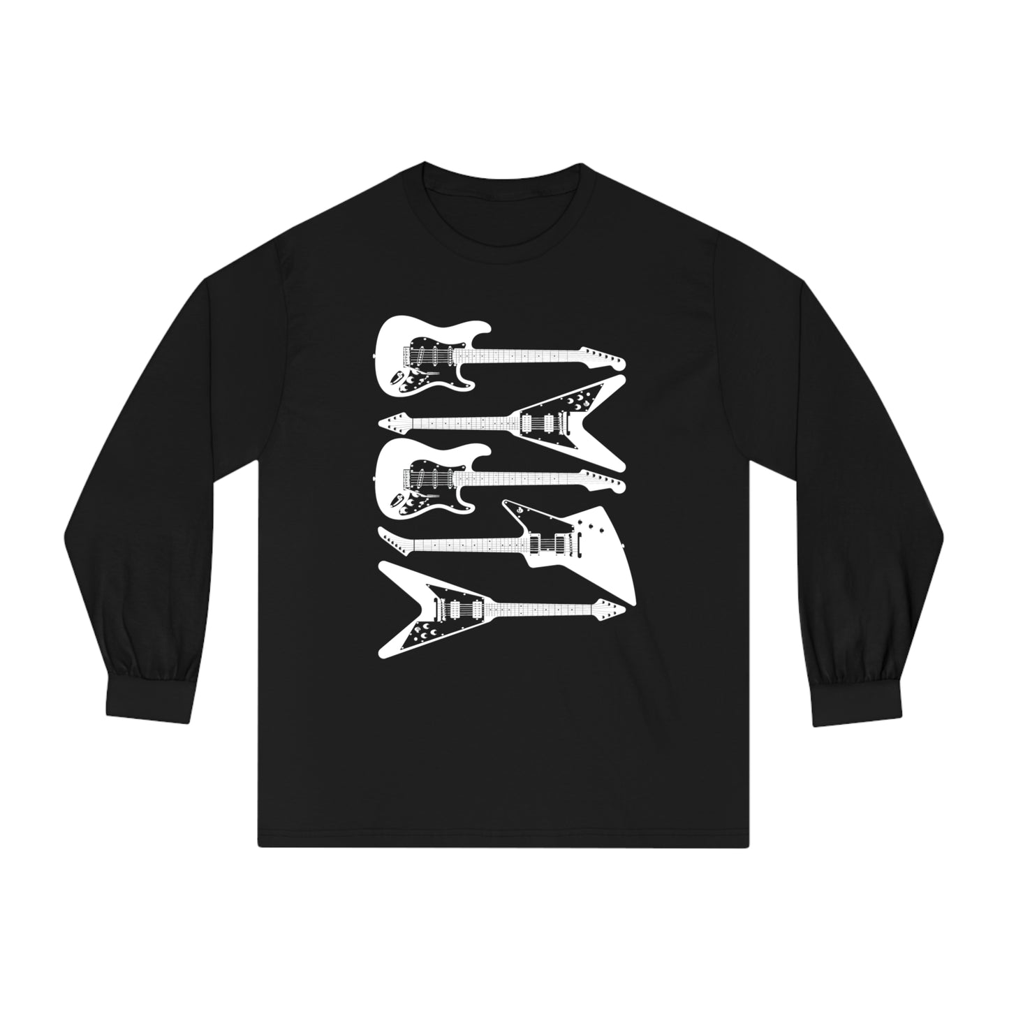 Five Guitars - Classic Long Sleeve T-Shirt