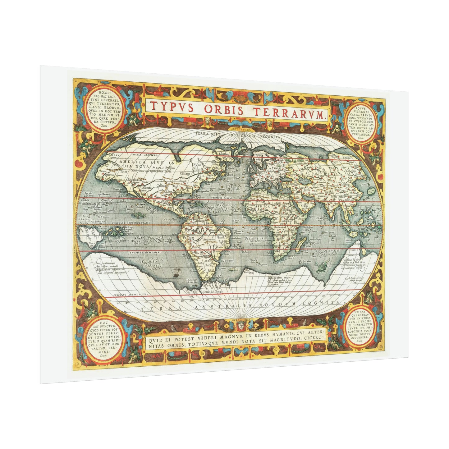 Vintage World Map 3 - Rolled Posters