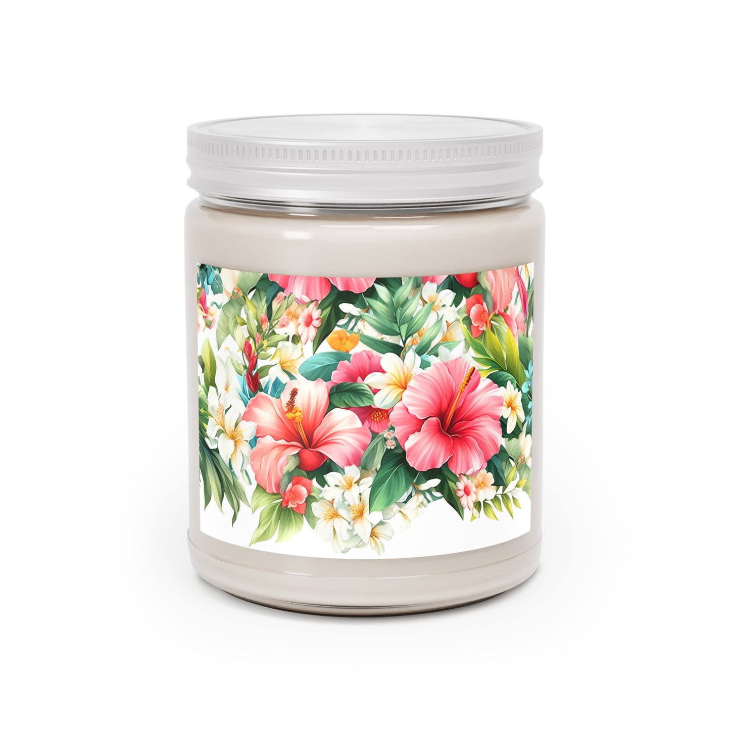 Pretty Floral Scene - Scented Candles, 9oz