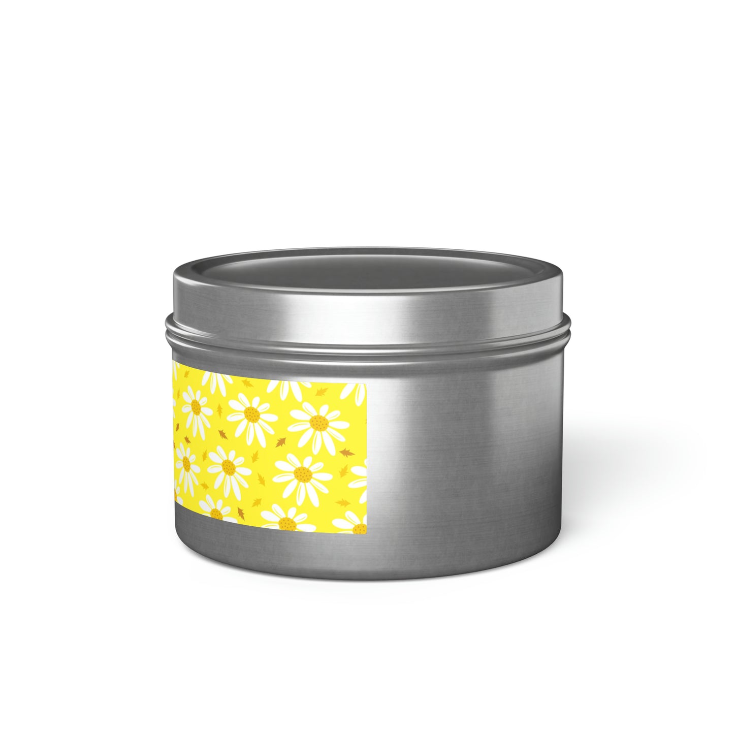 Daisies Yellow - Scented Tin Candles