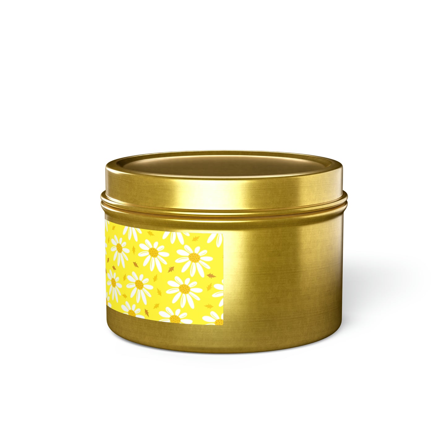 Daisies Yellow - Scented Tin Candles