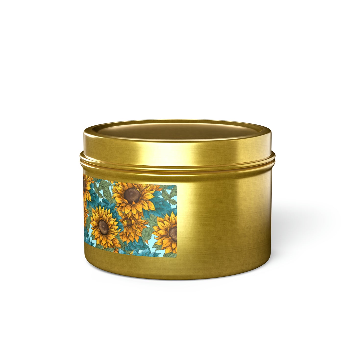 Sunflowers - Scented Tin Candles