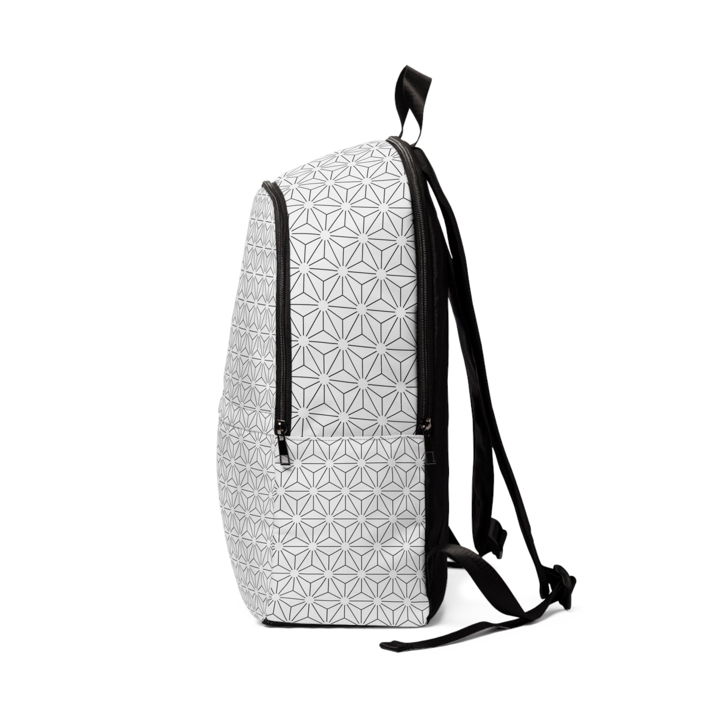 Geometric Pattern - Fabric Backpack