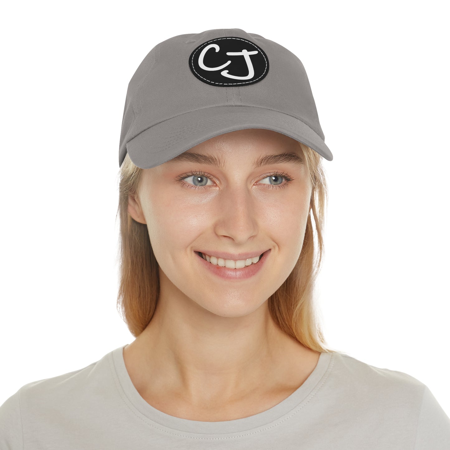 CJ - Hat with Round Leather Patch