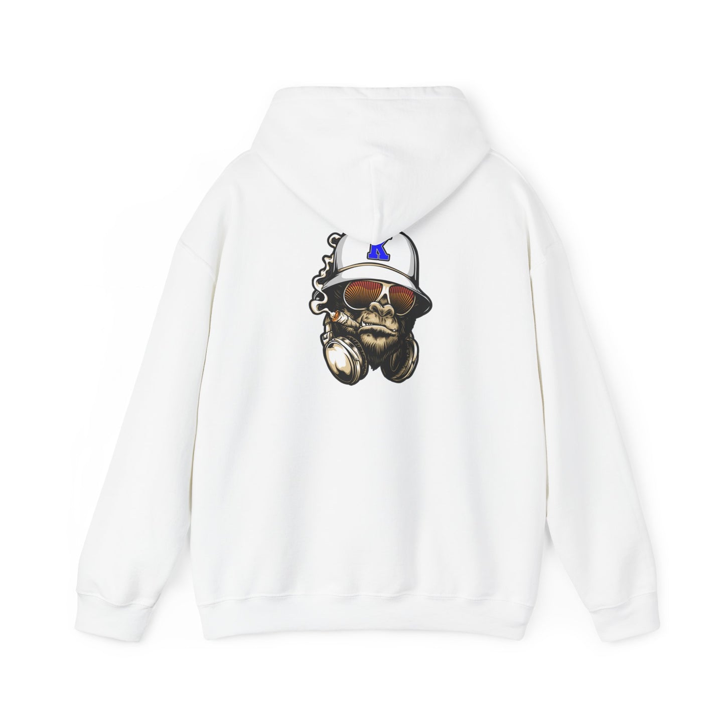 Gorilla Smoking (K) - Heavy Blend™ Hooded Sweatshirt