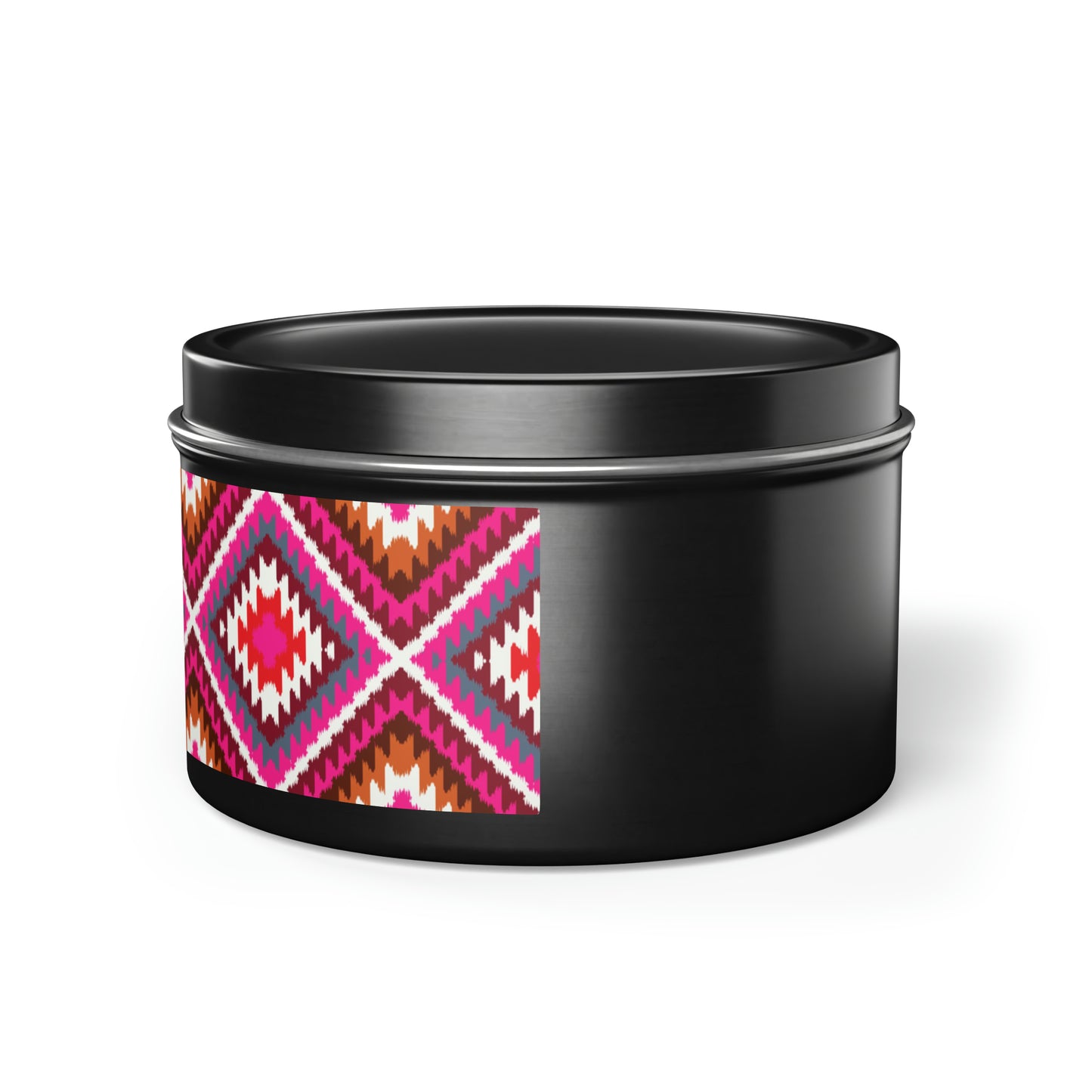 Navajo Pattern- Scented Tin Candles