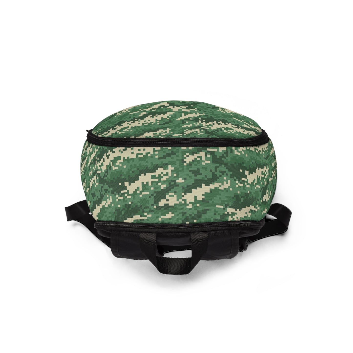 Green Camo - Fabric Backpack