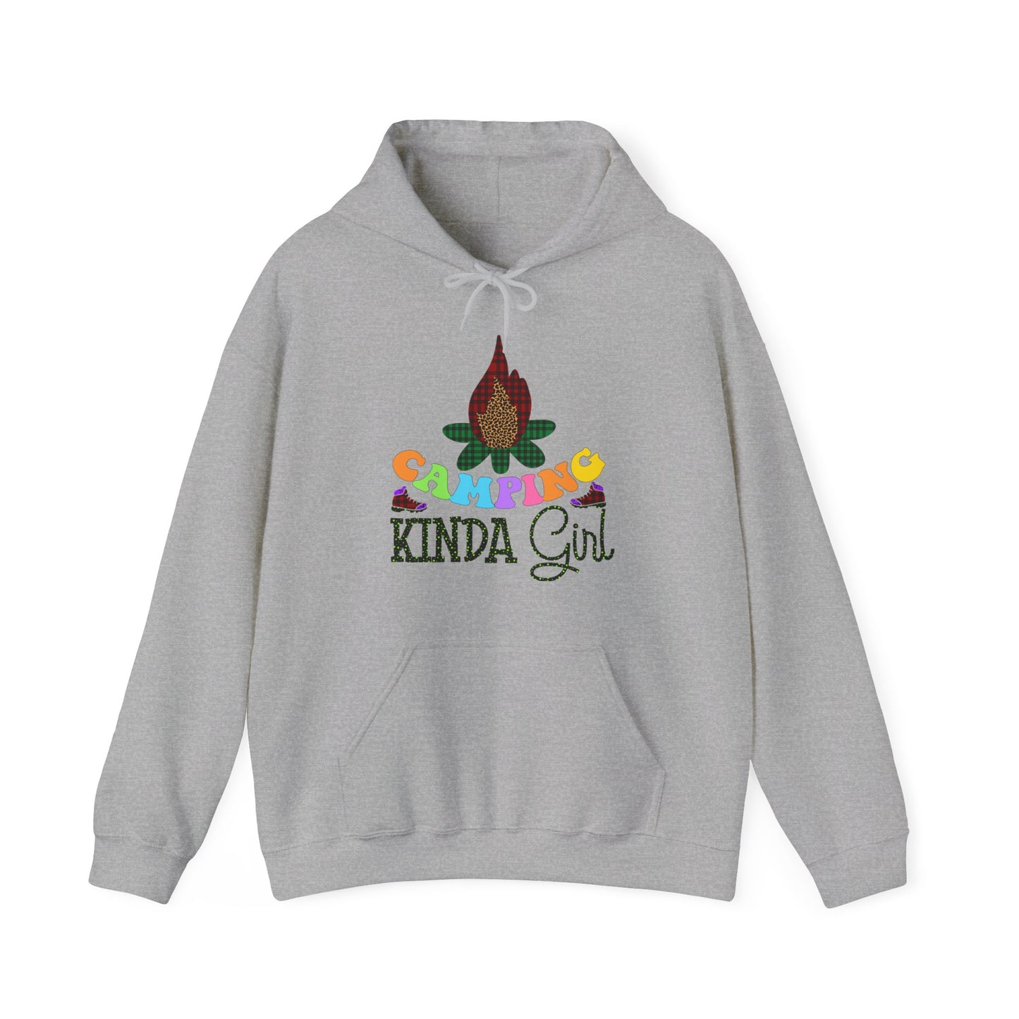 Camping Kinda Girl - Heavy Blend™ Hooded Sweatshirt